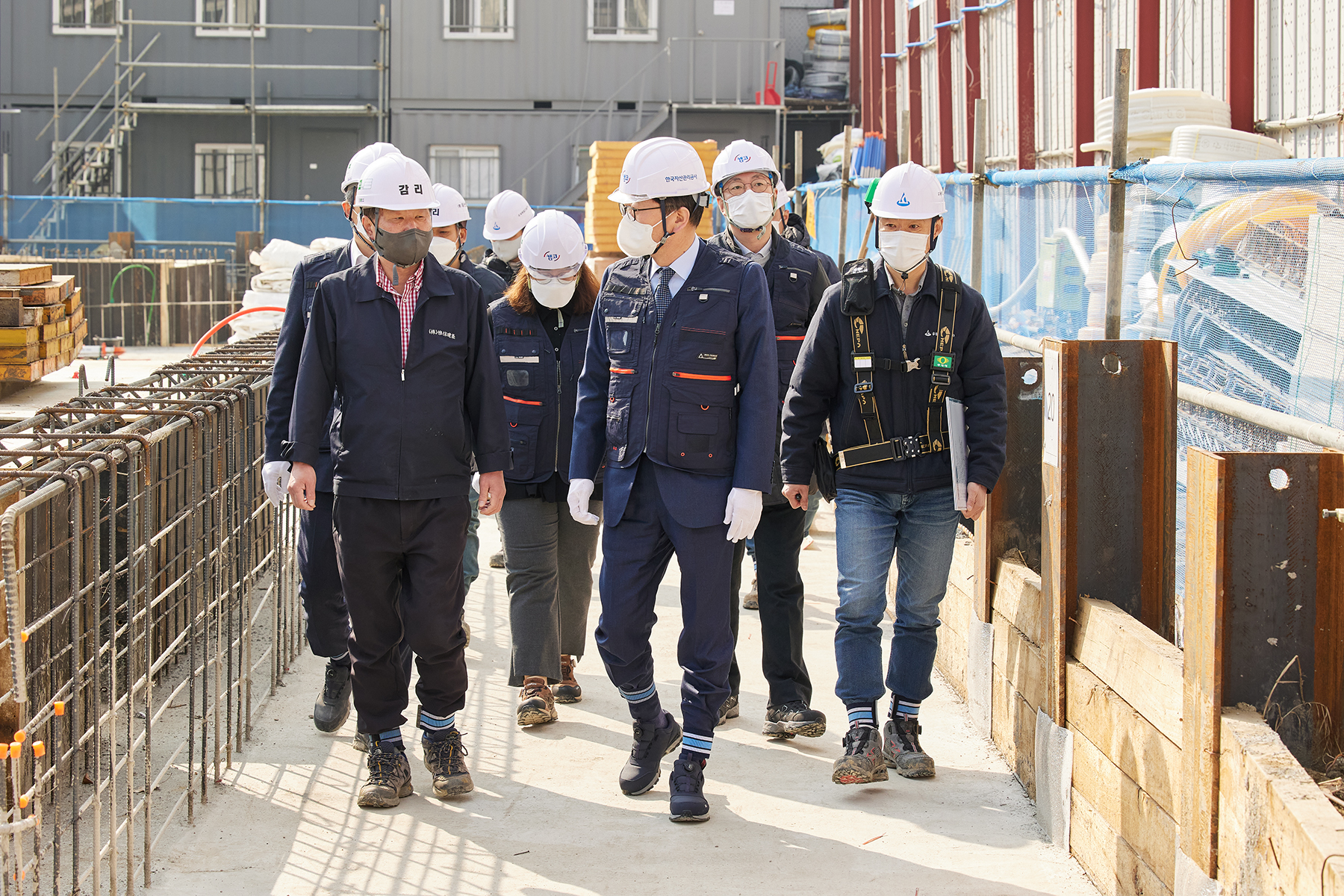 경영진 건설 현장 특별 안전점검 사진2
