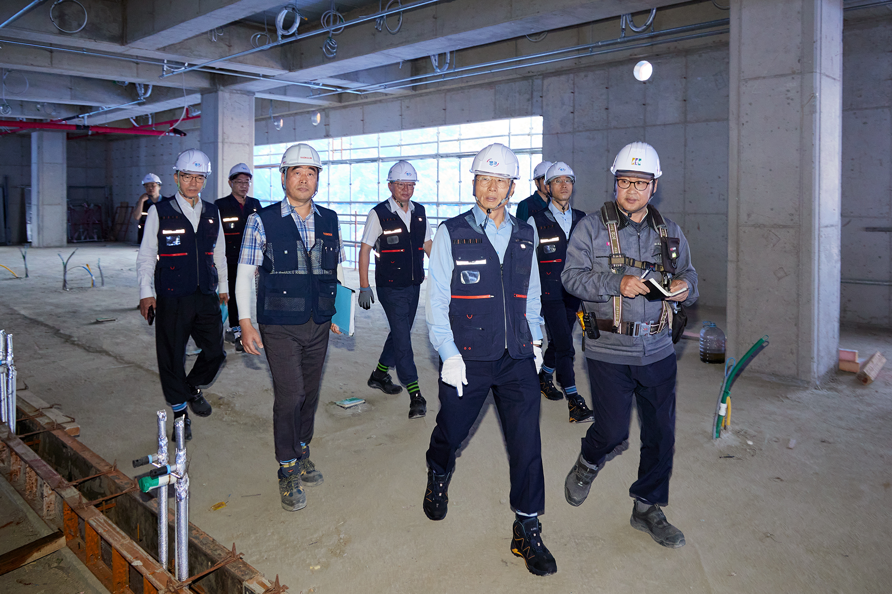 경윤호 캠코 감사, 건설 현장 특별 안전점검 사진1