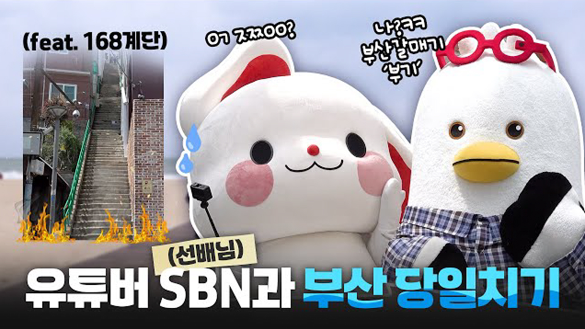 각종 미션도 하면서 부산 당일치기를 하라고요? 선배님의 손길과 함께한 키우미의 부산 여행