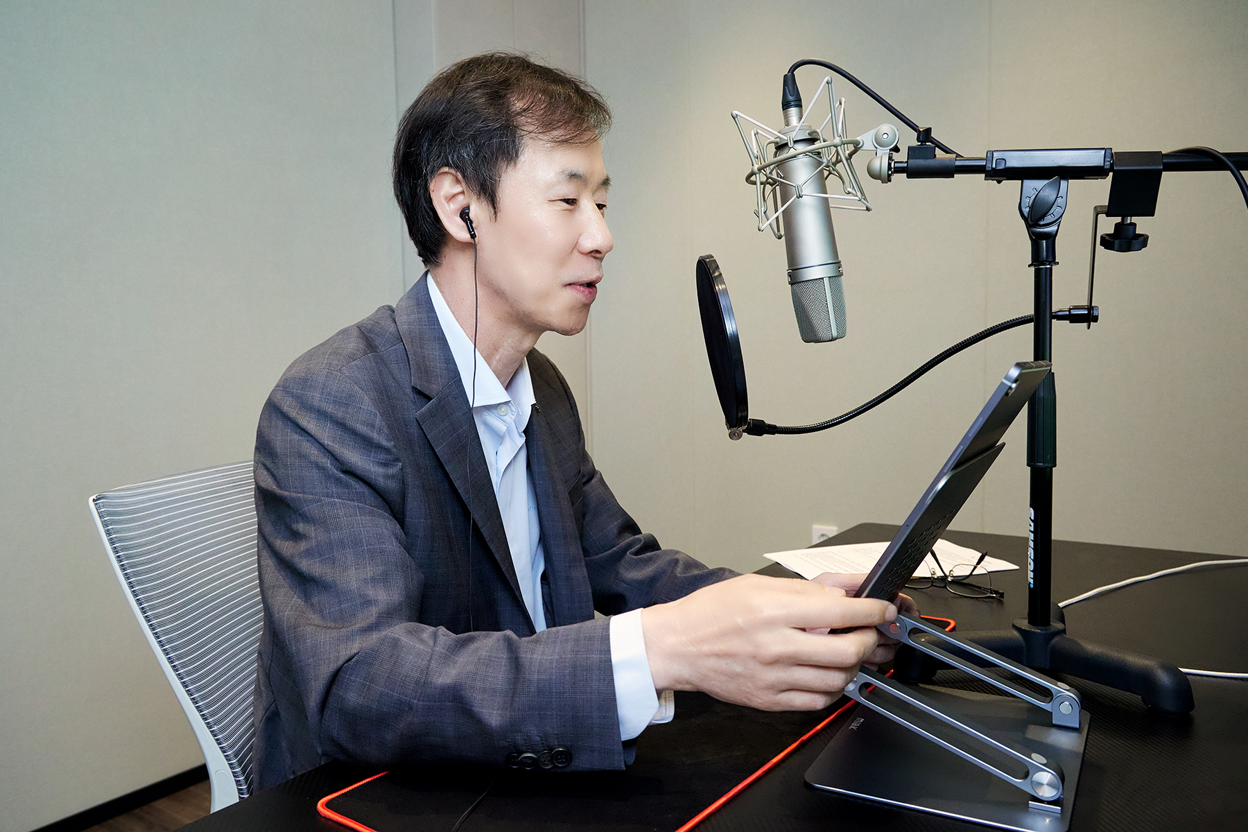 시각장애인 위한 소리책 낭독 봉사활동 사진2